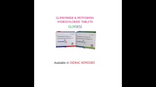 Glimepiride Metformin Tablet [upl. by Jodoin]