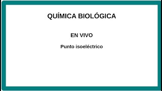 Punto isoeléctrico y solubilidad de proteínas [upl. by Nnylatsyrk507]