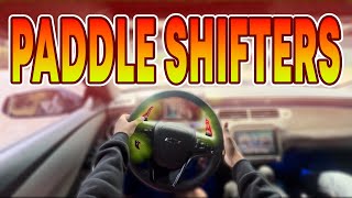 How To Use Paddle Shifters  Camaro Paddle Shifters Tutorial [upl. by Esenej]