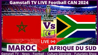 Maroc vs Afrique du Sud En Direct CAN 2024 Commenté en temps réel  Gamstafi TV [upl. by Enerak890]