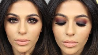 Fall Makeup  Sunset Eyeshadow  Eye Makeup Tutorial  Teni Panosian [upl. by Rorry]