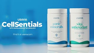 USANA CellSentials Product Video  Multivitamin and Mineral Supplement US en [upl. by Suiramaj]