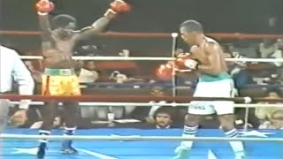 WOW WHAT A KNOCKOUT  Azumah Nelson vs Irving Mitchell Full HD Highlights [upl. by Winston1]