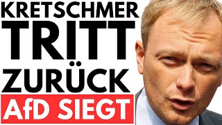 🔥SENSATION KRETSCHMER TRITT ZURÜCK  AfD ÜBERNIMMT THÜRINGEN🔥 [upl. by Donoghue]