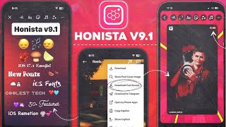 NEW Honista v91 Update 🔥 Honista iPhone Story Settings New Features Honista iOS 174 Emojis Fonts [upl. by Iclek]