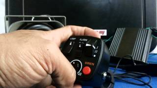 SIREN HIGH POWER 150WATT FOR MOTORBIKE [upl. by Nnail602]