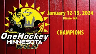 ONEHOCKEY Minnesota Gone Wild CHAMPS JANUARY 2024 [upl. by Aicitel596]