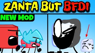 Friday Night Funkin New VS Pibby Ice Cube  Zanta But Pibby BFDI Mod  Pibby x FNF Corrupted BFDI [upl. by Cadal690]