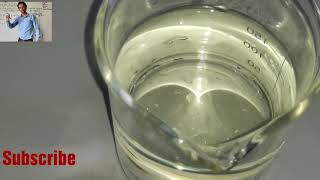 Potassium Ferrocyanide salt and solution Complex Compound [upl. by Sudnac]