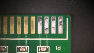 How To Replate and Repair PCB Gold Fingers [upl. by Eimirej]