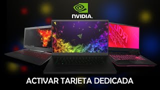 Solución Definitiva para activar la Tarjeta Dedicada Nvidia tener mas FPS en FORTNITE Asus Tuf fx506 [upl. by Yelreveb]