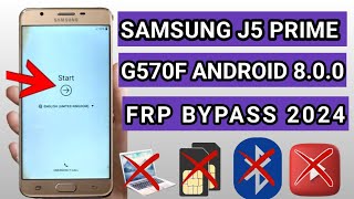 samsung J5 prime 800 frp bypass 2024  samsung G570F frp bypass no pc [upl. by Ruprecht330]