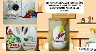 Les produits ménagers niveau 6ème [upl. by Weisburgh]