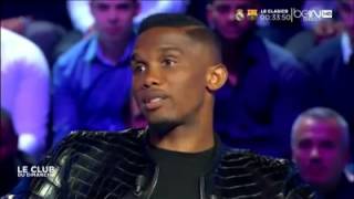 Etoo parle de ses rapports avec Guardiola  Bein Sport quot Le club du dimanche quot 230314 HD [upl. by Remos]