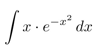 Integral of xex2 substitution [upl. by Nolie]