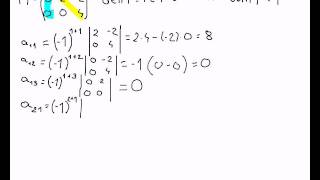 Macierz odwrotna  jak obliczyć macierz odwrotną 3x3  Dopełnienia algebraiczne holicypl [upl. by Ahsiena]