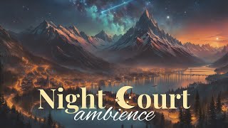 Velaris Night Court Ambience  ACOTAR Reading Playlist  1 hour of music [upl. by Itnaihc]