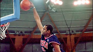 Vince Carter Dunks Over 7 Footer in 2000 Olympic Games [upl. by Atirres]