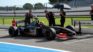 Lotus F1 il test al Paul Ricard [upl. by Strait]