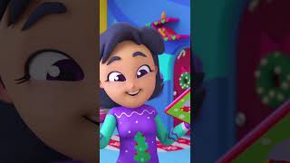 Up On The Roof Top shorts christmassong kids preschool videos [upl. by Bravar906]