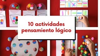 10 Actividades de PENSAMIENTO LÓGICO [upl. by Eadnus]