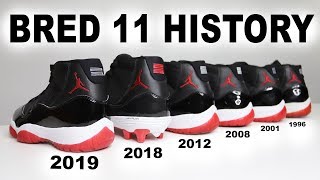 Air Jordan 11 Bred Collection Review  History [upl. by Catrina]