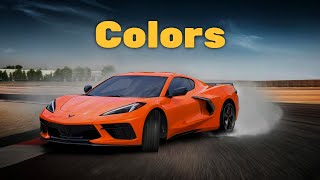 2022 Corvette Stingray Colors [upl. by Eanar132]