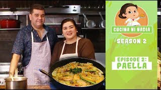 Paella Recipe How to cook Paella by Cucina ni Nadia [upl. by Annagroeg288]