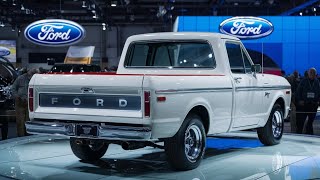 The AllNew 2025 Ford F100 Pickup Truck Walkaround and Features [upl. by Ahsiloc]