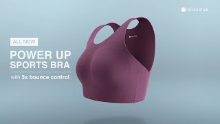 The only Sports Bra youll ever need  The Power Up Sport Bra by Blissclub [upl. by Seldon72]