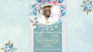 Celebrating The Life Of The Late Mrs Liliath SNanton Cordice [upl. by Elfstan]