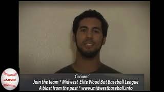 Wood Bat Baseball League Looking for Players Register  midwestbaseballinfo [upl. by Notsnorb]