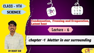 lecture6 l matter in our surrounding l class 9th l StudyPointNEET [upl. by Nimzaj707]