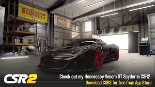 CSR2  Venom GT Spyder gold  tune amp shift  7488 [upl. by Carpio]