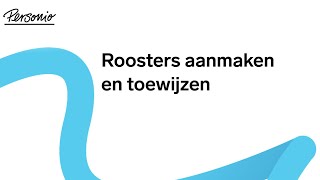 Roosters aanmaken en toewijzen  Personio [upl. by Hsara]