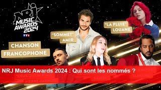 NRJ Music Awards 2024  Qui sont les nommés [upl. by Eem]