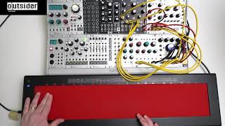 TEST SERIES QuBit Electronix Nebulae V2 Eurorack with Haken Continuum Fingerboard [upl. by Hallette]