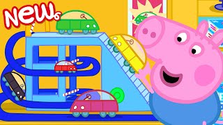 Peppa Pig Tales 🚗 George Loves The Toy Car Park 🅿️ Peppa Pig Episodes [upl. by Teilo276]