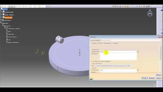 Wheel moving around DMU kinematics Catia v5 [upl. by Melisenda]