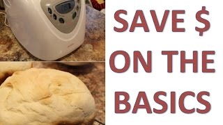 SAVE MONEY WITH A BREADMAKER  Bread machine review [upl. by Dora]