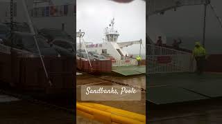 Chain Ferry at Sandbanks Poole UK [upl. by Barber]