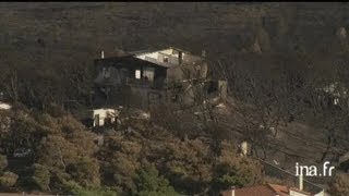 Grèce Péloponnèse  après les incendies [upl. by Jone]