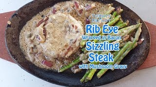 How to Cook Sizzling Steak  Todays Delight [upl. by Otilrac]