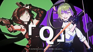 「Q」  eufrik Metal ver  Miori Celesta x Zephyrianna Cover 【歌ってみた】 [upl. by Doolittle650]