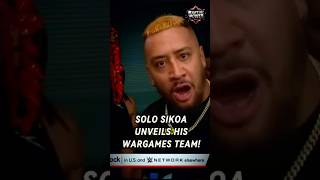 Solo Sikoa Unveils His WarGames Team [upl. by Austreng]