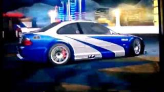 Need for Speed Carbon  Razors BMW M3 GTR Need for Speed Most Wanted [upl. by Breanne]