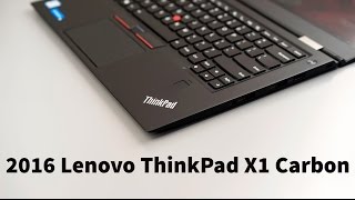 Lenovo ThinkPad X1 Carbon Review 4th Gen 2016 [upl. by Baggs]