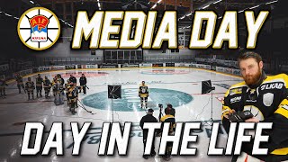 Media Day In Swedish Hockeytvåan  Kiruna AIF [upl. by Balsam]