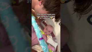 We caught our 9 week old saying her FIRST word [upl. by Sil]