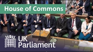 LIVE MPs debate the European Union Withdrawal Agreement Bill 22 October 2019 [upl. by Aruasi]